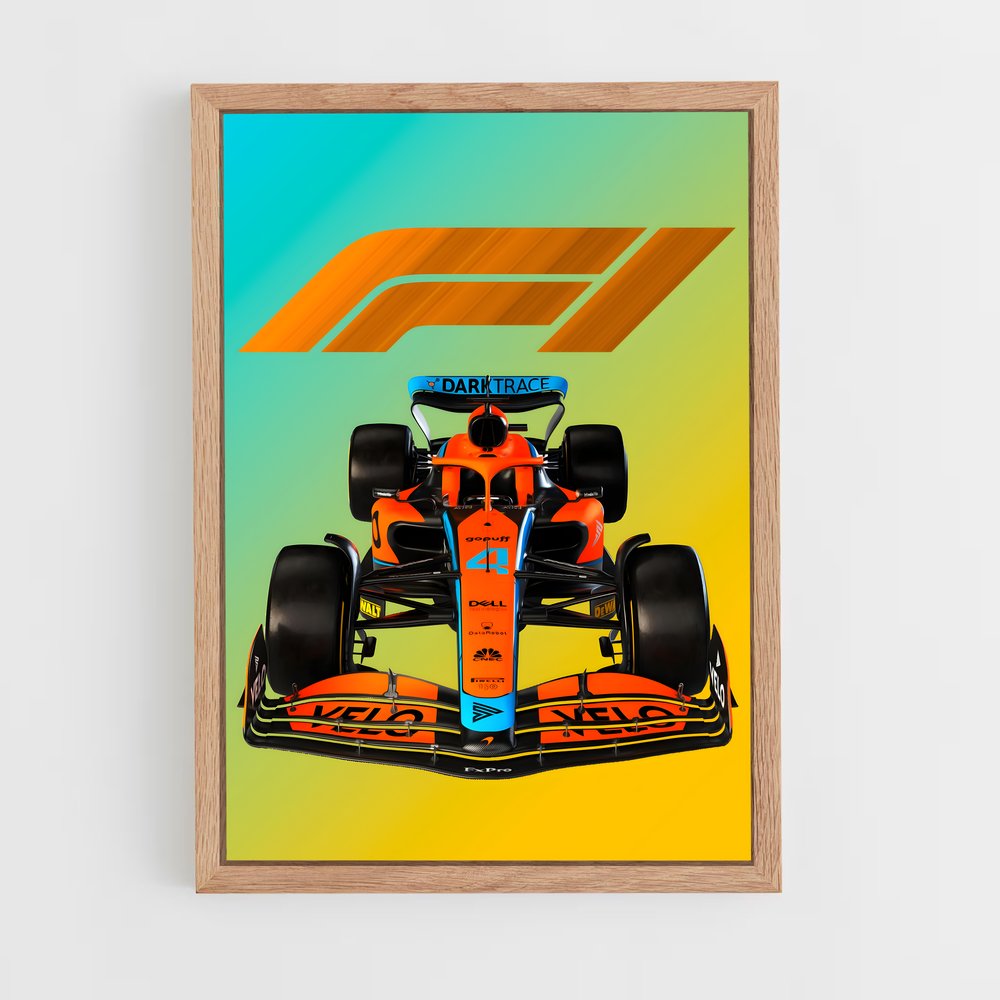 Poster McLaren Legends – affiche Voitures de Formule 1 (vue 4)